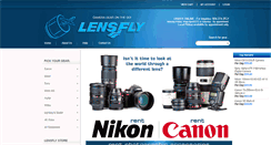 Desktop Screenshot of lensfly.com